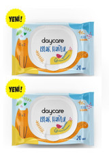 Daycare 20 Yaprak 2'li Islak Mendil