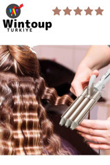 Wintoup Profesyonel 26 mm Bukle - Dalga Seramik Wag Saç Maşası