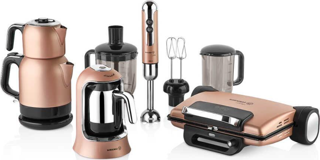 Korkmaz A1817 14 Parça Elektronik Çeyiz Seti Rose Gold