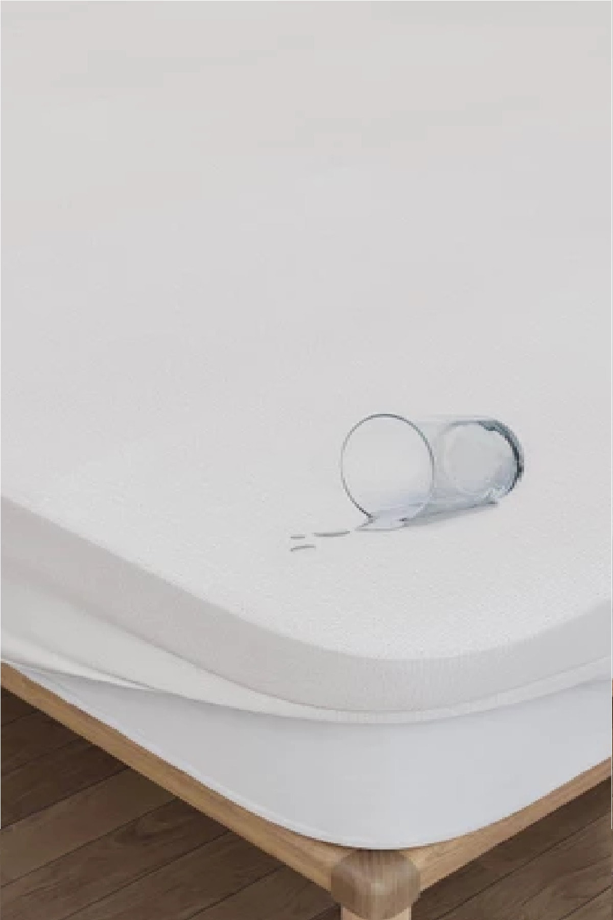 Mycey Pamuklu Lastikli Sıvı Geçirmez 70x120 cm Tek Kişilik Alez