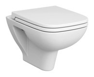 Vitra S20 Smoothflush 50 cm Seramik Kanalsız Arkadan Çıkışlı Gömme Asma Klozet Beyaz