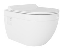 Seramiksan Neon 36 cm Seramik Kanalsız Arkadan Çıkışlı Asma Klozet Beyaz