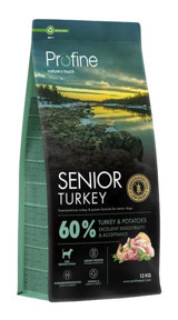 Profine Gluten Free Senior Hindili Yaşlı Köpek Maması 12 kg