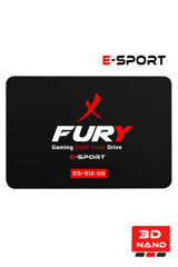 Fury E-Sport SATA 512 GB 2.5 inç SSD