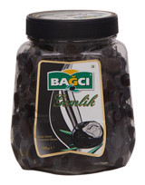 Bağcı Gemlik Tuzlu Gemlik Siyah Zeytin Pet Kavanoz 700 gr