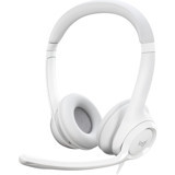 Logitech H390 Silikonlu Mikrofonlu USB Type A Beyaz Kablolu Kulaklık