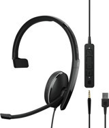 Sennheiser Adapt 135 Silikonlu Mikrofonlu 3.5 mm Jak Siyah Kablolu Kulaklık