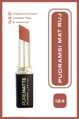 Golden Rose Pure Matte Powder No:124 Stick Ruj