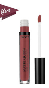 Note Matte Queen 22 Etheral Taupe Likit Ruj