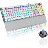 Lenovo KG1102 Türkçe Q RGB 104 Tuşlu Red Kablolu Siyah Mekanik Gaming Klavye