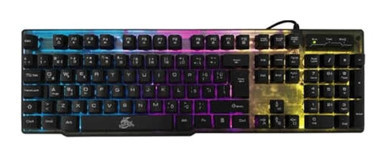 Dexim KBL707U Türkçe Q RGB 104 Tuşlu Kablolu Siyah Normal Gaming Klavye