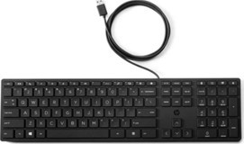 Hp 9SR37AA Türkçe Q 104 Tuşlu Kablolu Siyah Normal Klavye