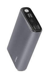 Ttec ReCharger Pro 15000 mAh Hızlı Şarj Dijital Göstergeli USB Çoklu Kablolu Powerbank Gri