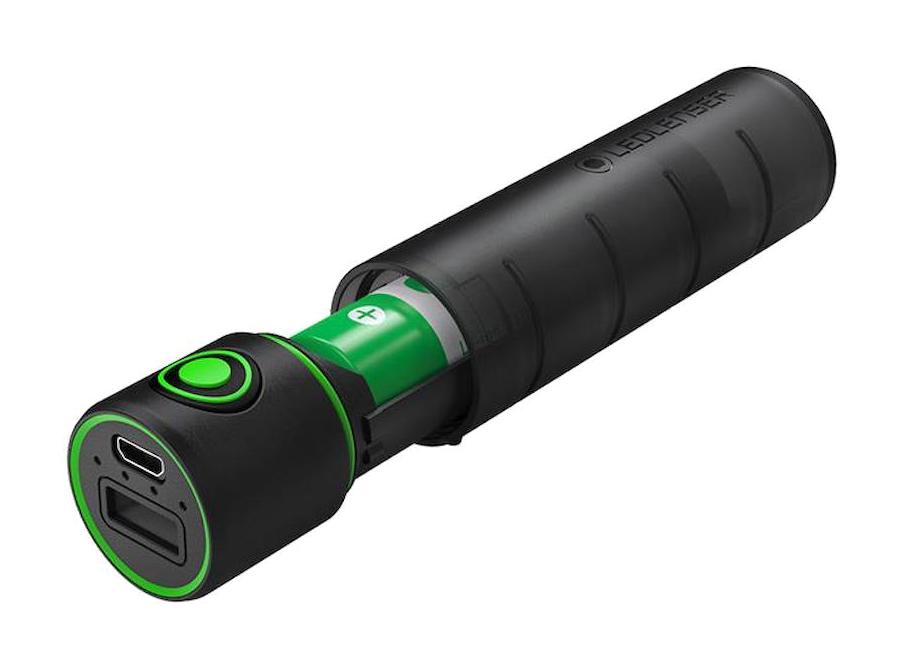 Ledlenser FLEX3 3400 mAh USB Çoklu Kablolu Powerbank Siyah