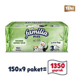 Familia Plus Natural Kağıt Peçete 150'li
