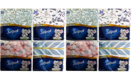 Selpak Deluxe Elegant Design Desenli Kağıt Peçete 20'li