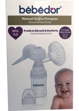 Bebedor Manuel Biberonlu Göğüs Pompası
