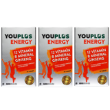 Youplus Energy Aromasız Yetişkin Mineral 3x30 Adet Tablet