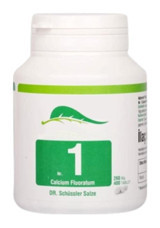 Schüssler Tuzları Nr.1 Calcium Fluoratum Aromasız Yetişkin Vitamin 400 Adet Tablet