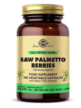 Solgar Saw Palmetto Berries Aromasız Yetişkin Vitamin 100 Adet Kapsül