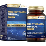 Nutraxin MultiMineral Mineral Enerji Aromasız Yetişkin Mineral 60 Adet Tablet