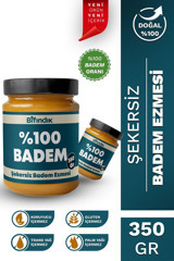 Bi Fındık Şekersiz Badem Ezmesi 350 gr