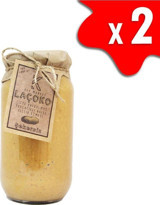 Laçoko Şekersiz Çifte Kavrulmuş Parçacıklı Ballı Yer Fıstığı Ezmesi 2x1 kg