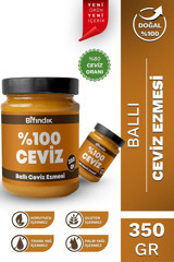 Bi Fındık Katkısız Ballı Ceviz Ezmesi 350 gr
