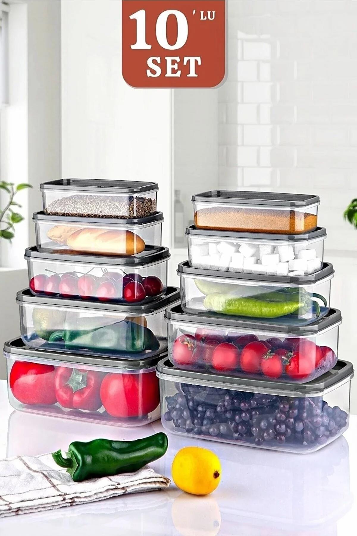 Open Home Embox Dikdörtgen Plastik 10'lu