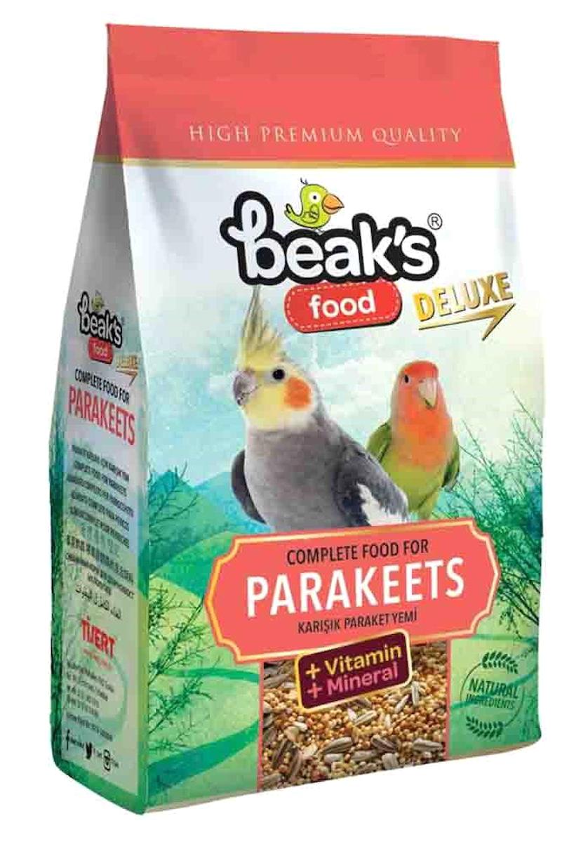Beak's Deluxe Kabuklu Karışık Vitaminli Yetişkin Kuş Yemi 500 gr