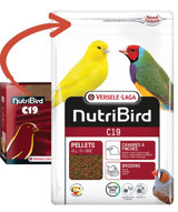 Versele Laga Nutribird C19 Kabuklu Karışık Vitaminli Yavru - Yetişkin Kuş Yemi 10 kg