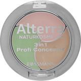 Alterra 3 in 1 Nemlendiricili Göz Altı ve Yüz Krem Palet Kapatıcı