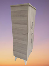 Bengi Ticaret 18211 4 Kapaklı 4 Raflı Çok Amaçlı Dolap Cordoba 130x56x35 cm