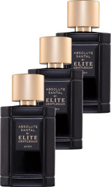 Avon Elite Gentleman Absolute Afrodizyak Etkili EDT Aromatik Erkek Parfüm 3x50 ml