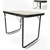 Wandersoul 70 cm x 50 cm Dikdörtgen Mdf Gri Kamp Masası