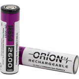 Orion 18650 3.7 V 2600 mAh Li-ion Kalem Şarjlı Pil Tekli