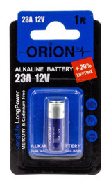 Orion 12 V 55 mAh Alkalin AA / Kalem Pil Tekli