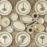 Bella Maison Alice 26 Parça 6 Kişilik Çok Renkli Desenli Stoneware Kahvaltı Takımı