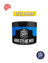 FNX Barber Mastic Doğal - Mat Krem Ekstra Sert Provitamin B5 12x150 ml Wax