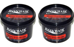 Bon Hair Waxy Gum Islak Jel Ekstra Sert Silikonlu 2x750 ml Wax
