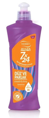 Hobby Style & Protect 7x24 Doğal - Parlak Krem Hafif Bitkisel Keratin 250 ml Wax