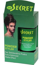 Secret Gold Secret Powder Styler Mat Pudra Orta Alkolsüz 20 gr Wax