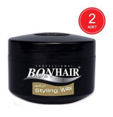 Bon Hair Styling Professoinal Doğal - Mat Krem Orta Organik 2x140 ml Wax