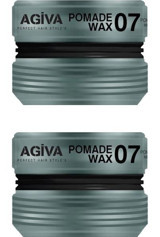 Agiva 07 grey Parlak Krem Ekstra Sert Hint Yağlı 2x175 ml Wax