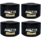 Bon Hair Styling Professoinal Doğal - Mat Krem Orta Organik 4x140 ml Wax