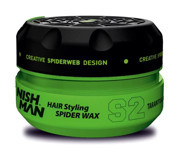 Nishman S2 Web Spider Parlak Krem Sert Su Bazlı 100 ml Wax