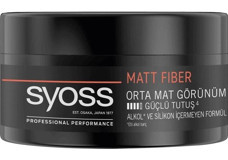 Syoss Fiber High Control Mat Krem Sert Silikonsuz 100 ml Wax