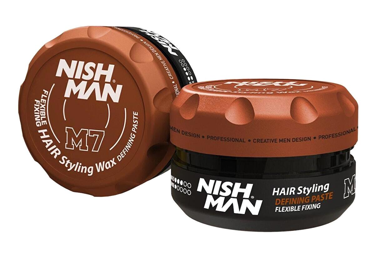 Nishman M7 Mat Krem Orta Keratinli 100 ml Wax