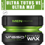 Vasso Styling Mat Krem Orta Keratinli 150 ml Wax