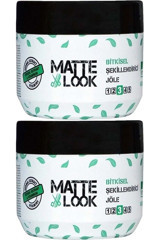 Matte Look Bitkisel Mat Jel Sert Bitkisel 2x300 ml Jöle